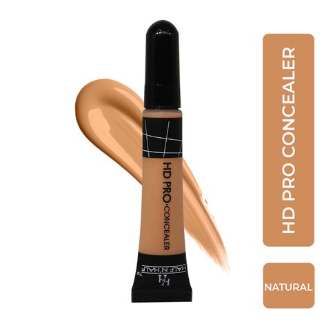 Buy Half N Half HD-Pro Face Makeup Concealer, Natural (8 gm)-Purplle