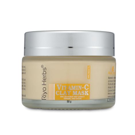 Buy Riyo Herbs Vitamin-C Clay Mask 50 gm-Purplle
