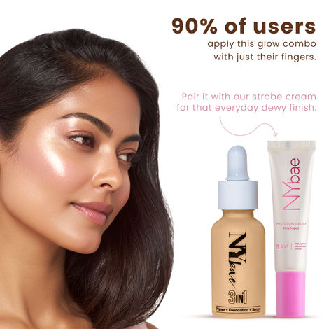 厚岸 NEW BORN FOUNDATION No,3 NY Bae 3 in 1 Serum Foundation with Primer - Cool Toffee 11