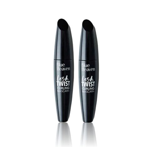 Buy Blue Heaven Lash Twist Mascara (Black, 12 ml) Pack of 2-Purplle