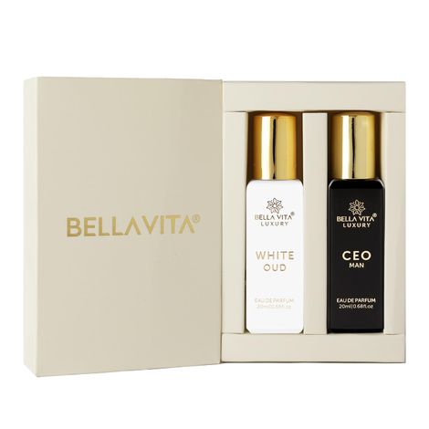 Buy Bella Vita Light & Dark (CEO Man & White Oud) Perfume Combo (20 ml X 2)-Purplle