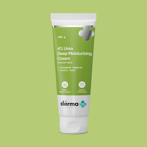 Buy The Derma co.4% Urea Deep Moisturizing Cream with Urea, Lactic Acid, and Ceramide Complex - 100 gm Deeply Moisturizes | Gently Exfoliates | Non-Greasy & Lightweight-Purplle