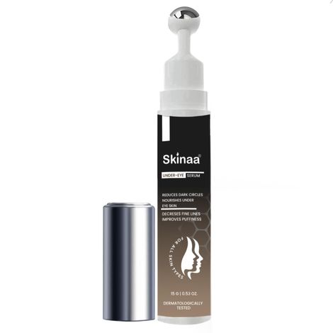 Buy Skinaa Under Eye Serum Roll On | For Reduce Dark Circle, Puffiness, Wrinkles and Eye Bags | Enriched with Granactive Retinoid | Hyaluronic Acid | Cocoa & Shea Butter - 15 G-Purplle