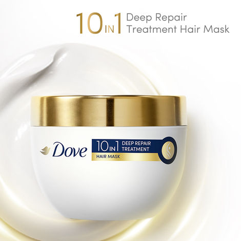 Buy Dove 10 in 1 Deep Repair Treatment Hair Mask 120 ml-Purplle