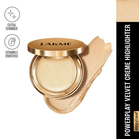 Buy Lakme 9 to 5 Powerplay Velvet Creme Highlighter - Sultry Gold (9 gm)-Purplle
