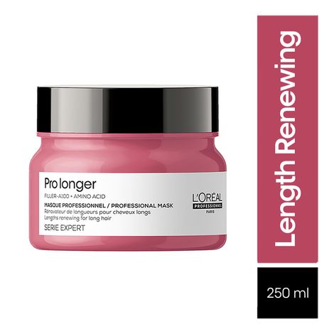 Buy L'Oreal Professionnel Pro Longer Mask for Long Hair with Thinned Ends 250ml | Reduce Split Ends-Purplle