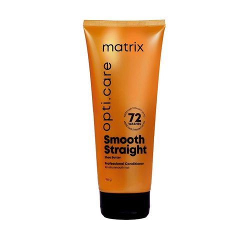 Buy MATRIX Opti.Care Smooth Straight Professional Conditioner for Frizzy, Hair 96Hr Frizz Control, Used by 1 Lakh Hairstylists, with Shea Butter, 98 gm-Purplle