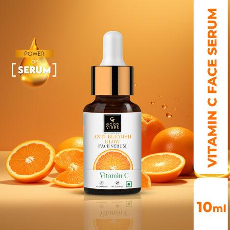 Buy Good Vibes Anti-Blemish Glow Vitamin C Face Serum (10ml)-Purplle