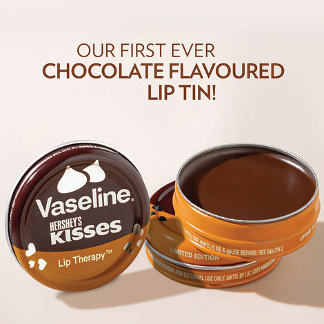 Buy Vaseline Hershey's Kisses Lip Therapy, 17 gm-Purplle