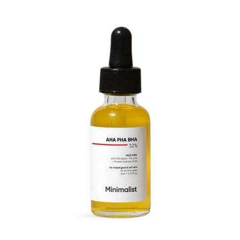 Buy Minimalist 25% AHA +5% PHA +2% BHA Peeling solution for Instant glow & soft skin (10 ml)-Purplle