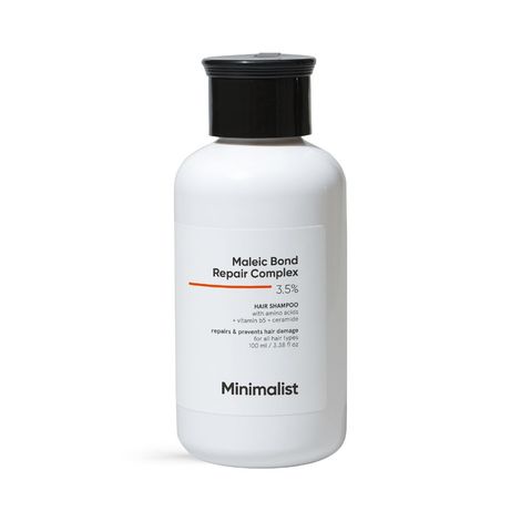 Buy Minimalist Hair Repair Complex 3.5% Hair Shampoo for Damaged & Frizzy hair (100 ml)-Purplle