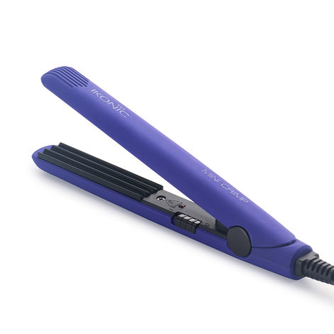 Buy IKONIC PROFESSIONAL Mini Crimper Purple & | Black | Ceramic | Corded Electric |  Instant Heat UP  1 Pc-Purplle