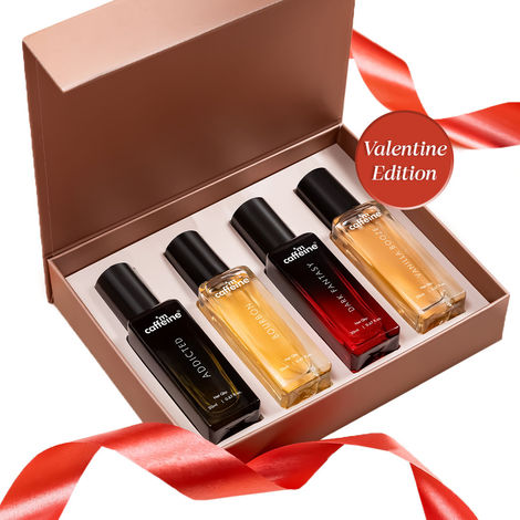 Buy mCaffeine The Addiction Collection Gift kit -Premium Rakhi Gift Box 80 ml-Purplle
