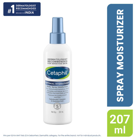 Buy Cetaphil Optimal Hydration Body Spray Moisturizer 207 ml-Purplle