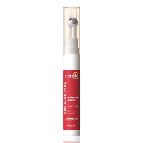 Buy Clensta Absolute Under Eye Cream| With Red Aloe Vera, 2% Niacinamide, | Soothe Dark Circles and Eye Puffiness| For Men & Women - 15 ml-Purplle
