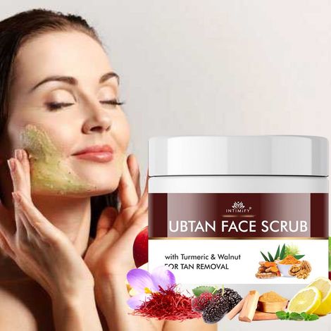 Buy Intimify Ubtan Face Scrub 100 ml-Purplle