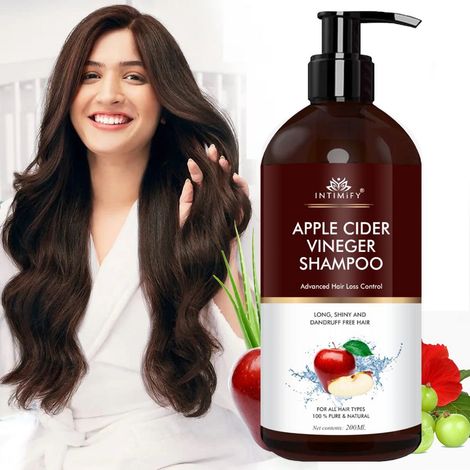 Buy Intimify Apple Cider Hair Shampoo 200 ml-Purplle