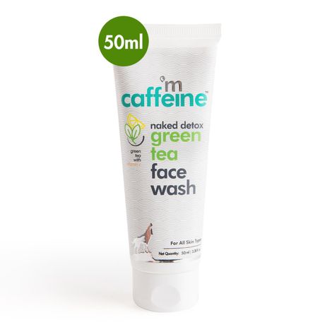Buy mCaffeine Green Tea Face Wash 50 ml-Purplle