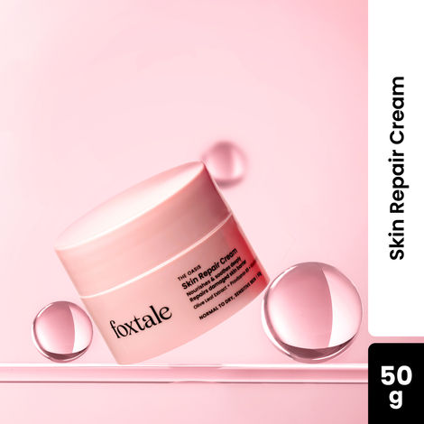 Buy Foxtale Skin Repair Cream with Olive Leaf Extract, Provitamin B5 and Niacinamide for Dry and Sensitive Skin Types, Men & Women, 50 gm-Purplle