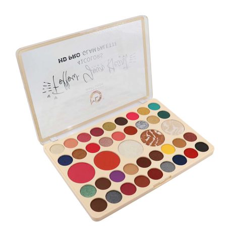 Buy Mattlook 41 Colours HD PRO Glam Palette, 41.6 gm-Purplle