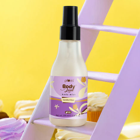 Buy Plum BodyLovin' Vanilla Vibes Body Mist (100 ml) | Vanilla Fragrance | Perfume Body Spray-Purplle