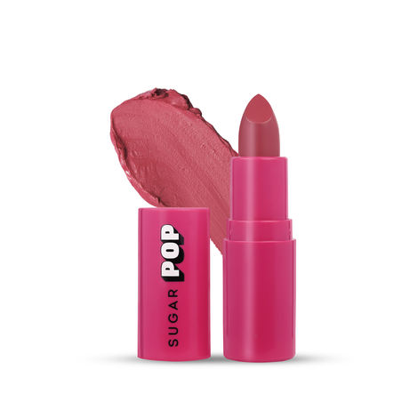 Buy SUGAR POP Matte Lipstick - 04 Caramel - 4.2 gms | Non-Drying | Lightweight | Satin matte finish | Paraben-free-Purplle
