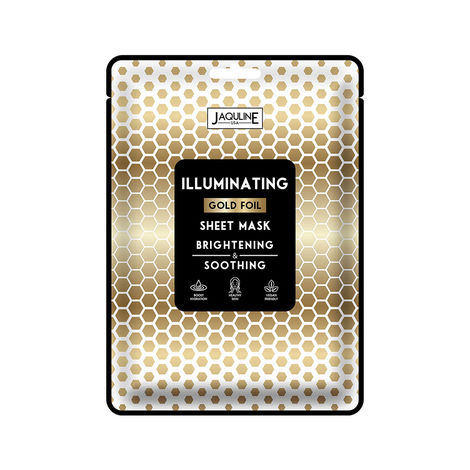 Buy Jaquline USA Illuminating Gold Foil Sheet Mask 1N (25g)-Purplle