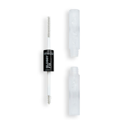 Buy Makeup Revolution Relove Glossy Fix Clear Brow Gel & Mascara 2 ML-Purplle