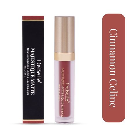 Buy DeBelle Majestique Matte Liquid Lipstick Cinnamon Celine, 3.5 ml-Purplle