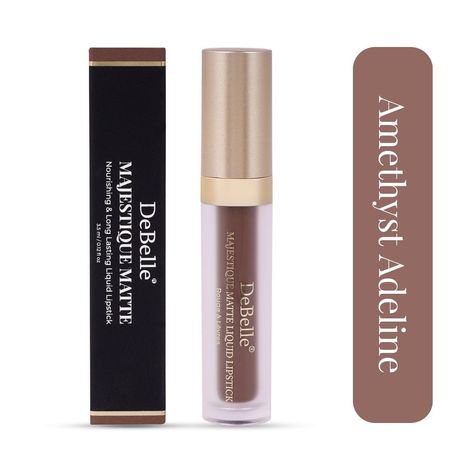 Buy DeBelle Majestique Matte Liquid Lipstick Amethyst Adeline,3.5 ml-Purplle