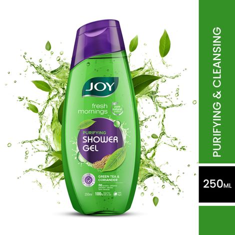 Buy Joy Fresh Mornings Purifying Shower Gel, Body Wash (250 ml)-Purplle