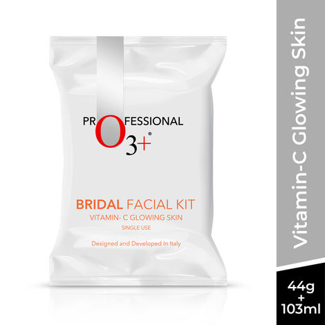 Buy O3+ Bridal Facial Kit Vitamin C Glowing Skin(44 gm+103 gm)-Purplle