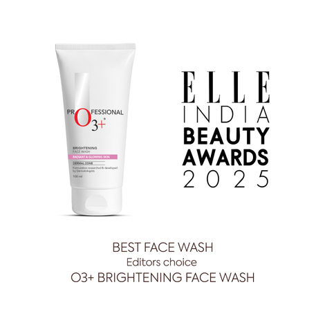 Buy O3+ Brightening Face Wash with Cucumber & Aloe Vera Extract | All Skin Types 100 ml-Purplle