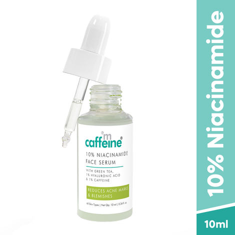Buy mCaffeine 10% Niacinamide & Green Tea Serum, 10 ml-Purplle