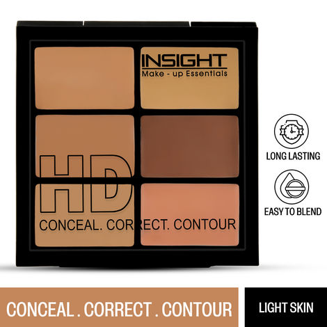 Buy INSIGHT COSMETICS HD CONCEAL CORRECT CONTOUR_LIGHT SKIN-Purplle
