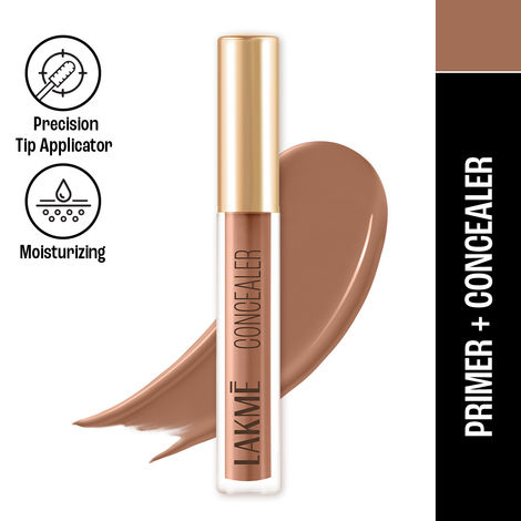 Buy Lakme 9to5 Powerplay Priming Concealer Built in Primer, Hydrating, 38 Walnut, 5.4 ml-Purplle