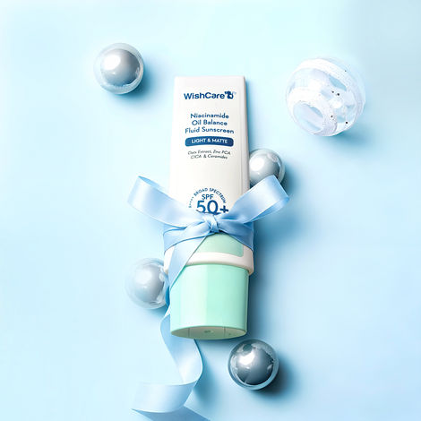 Buy WishCare Niacinamide Oil Balance Sunscreen SPF 50 PA++++ - Light & Matte Sunscreen for Oily Skin - 50 gm-Purplle