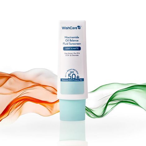 Buy WishCare Niacinamide Oil Balance Sunscreen SPF 50 PA++++ - In vivo Tested - Light & Matte Sunscreen for Oily Skin (50 gm)-Purplle