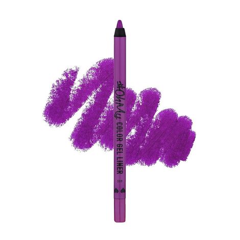 Buy Lamel Long lasting Oh My color Gel eye liner 405-Violet 1.4 gm-Purplle