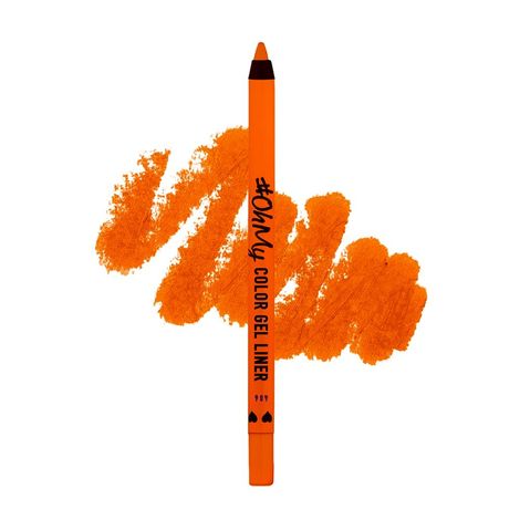 Buy Lamel Long lasting Oh My color Gel eye liner 406-Orange 1.4 gm-Purplle
