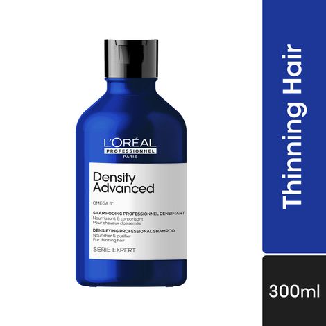 Buy L'Oreal Professionnel Density Advanced Shampoo for Thinning Hair 300 ml | Visibly Increases Volume-Purplle