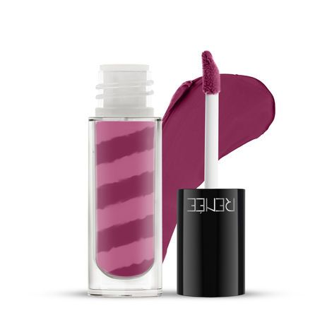 Buy RENEE Marble Liquid Lipstick - LM04 Bella 4.5 gm, Rich Color Payoff & Matte Finish, Weightless, Unique Long Lasting Formula, Transfer & Smudge Proof, Enriched with Vitamin E & Jojoba Oil-Purplle