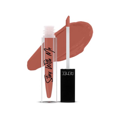 Buy RENEE Stay With Me Matte Lip Color - Creme Of Caramel, 5 ml, Long lasting, Light Weight & Non Transfer Formula, Water & Smudge Proof-Purplle