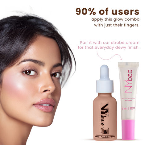 NY Bae 3 in 1 Primer + Foundation + Serum - Cool Cashew 04 (30 ml)