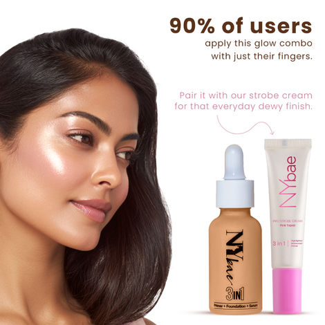 NY Bae 3 in 1 Primer + Foundation + Serum - Warm Cashew 03 (30 ml)