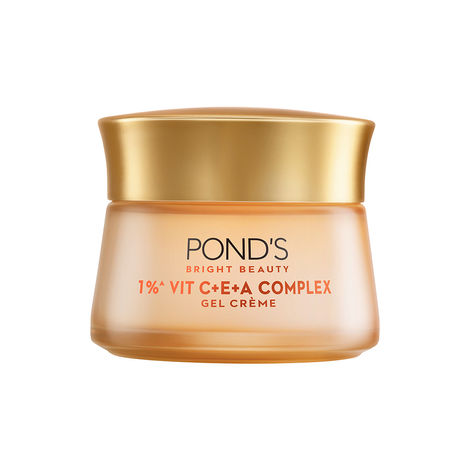 Buy POND'S Bright Beauty 1% Vit C+E+A Gel Creme 50g-Purplle