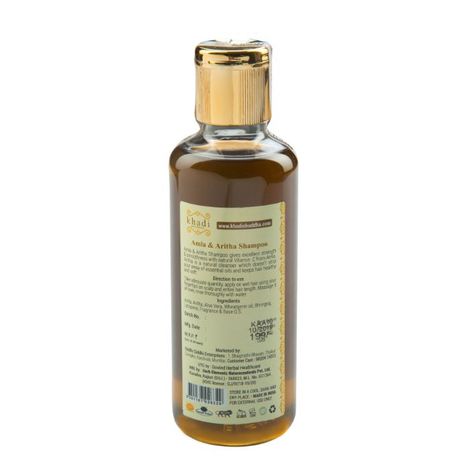 Buy Khadi Shuddha Amla & Aritha Shampoo (210 ml)-Purplle