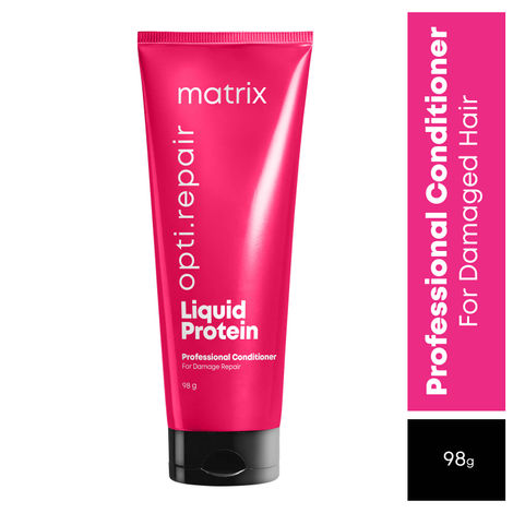Buy Matrix Opti.Repair Professional Liquid Protein Conditioner, Repairs Damaged Hair from 1st Use, 98 g-Purplle
