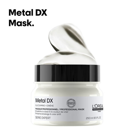 Buy L'Oreal Professionnel Metal DX Anti-Deposit Protector Hair Mask For Hair Breakage 250 ml-Purplle