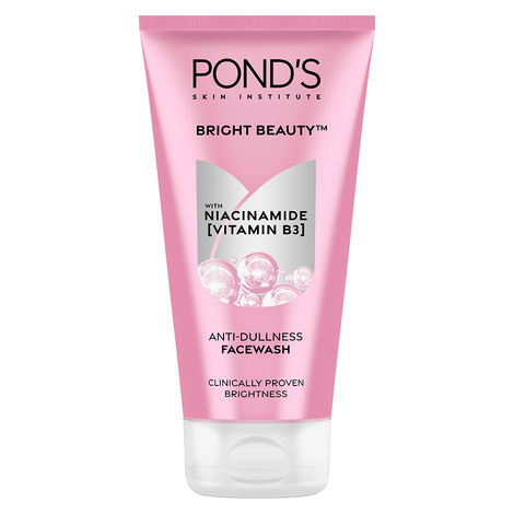 Buy Ponds Bright Beauty Facewash with Niacinamide |For Glass Skin-like Shine | Enriched with Vitamin B3| 150 gm-Purplle